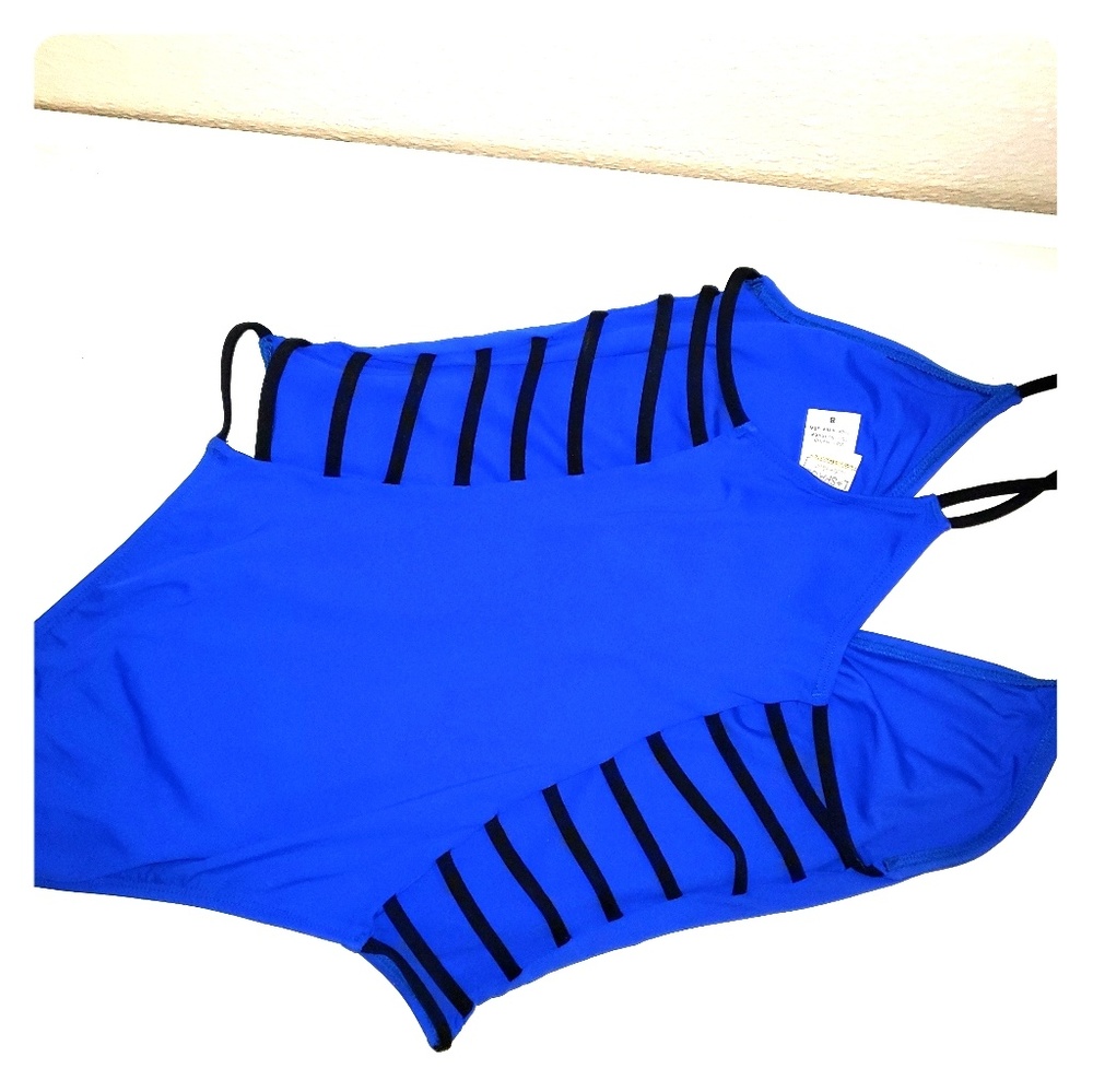 LSpace Wild Side One Piece Blue/Black